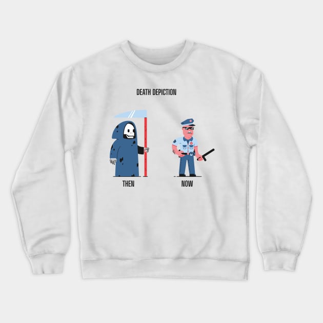 Death depiction Crewneck Sweatshirt by ToufikDesign